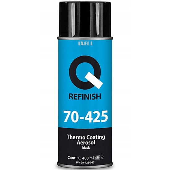 Q 70-425 Lakier na wysokie temperatury do 650 st C SREBRO półpołysk 190