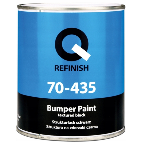 1 litr lakier STRUKTURALNY SZARY na plastik i metal Q-refinish 70-435 2104