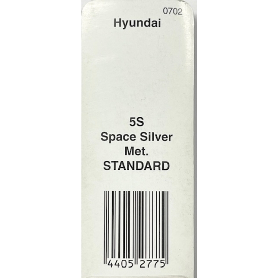 lakier BAZA HYUNDAI SPACE SILVER 5S 1LITR IXELL rozcieńczalnikowy 55