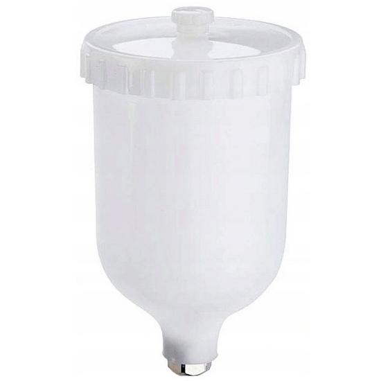 ZBIORNIK kubek PISTOLETU 600ml standardowy gwint wewnętrzny uniwersalny 457
