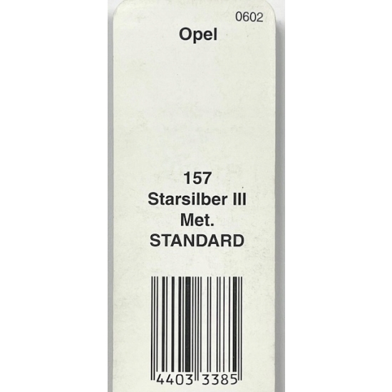 lakier BAZA OPEL STAR SILVER ARGENT ETOILE 157 IXELL rozcieńczalnikowy 55