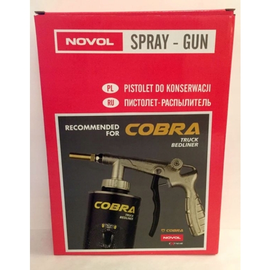 COBRA NOVOL PISTOLET MAS GĘSTYCH baranka konserwacji z sondą profili 1545