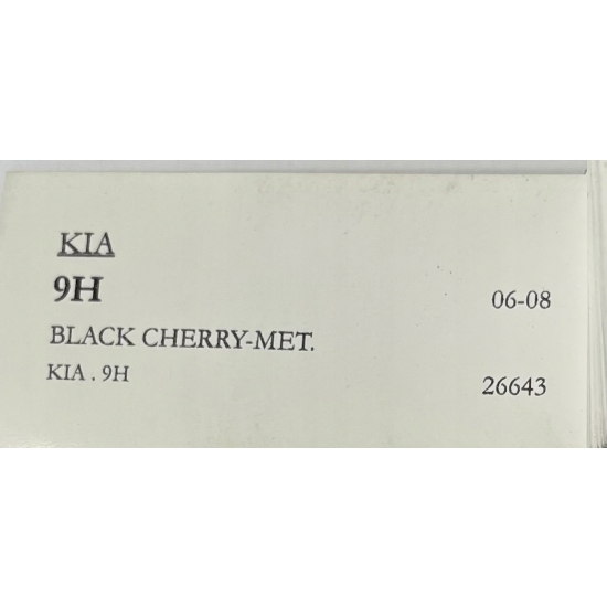 lakier BAZA PERŁA KIA BLACK PEARL 1K IXELL 1Litr rozcieńczalnikowa 55