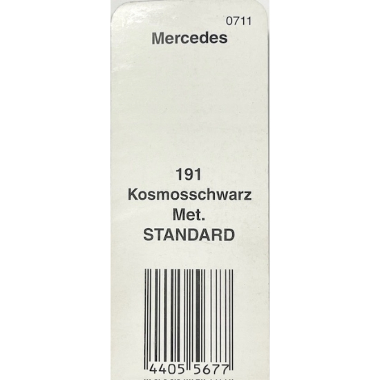 lakier BAZA PERŁA MERCEDES KOSMOSSCHWARZ 191 IXELL rozcieńczalnikowa 55