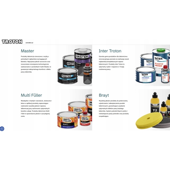 SZPACHLÓWKA MULTI FULLER Glass FIBRE 1,7 kg zbrojona włóknem szklanym 1939