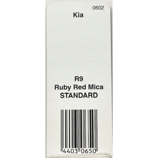 lakier BAZA perła KIA RUBY RED R9 IXELL 1 LITR rozcieńczalnikowa 55