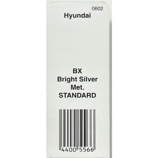 lakier BAZA HYUNDAI BRIGHT SILVER BX 1LITR IXELL rozcieńczalnikowa 55