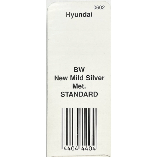 lakier BAZA HYUNDAI NEW MID SILVER BW 1LITR IXELL rozcieńczalnikowa 55