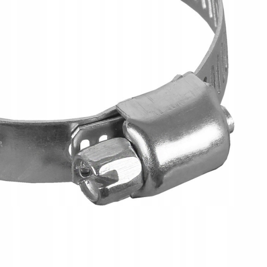12 - 22 mm OPASKA ZACISKOWA ŚLIMAKOWA stal nierdzewna - mocna 1376