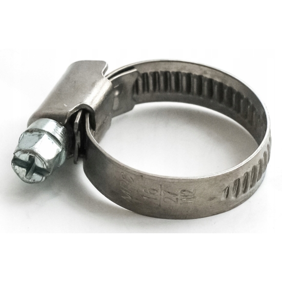 12 - 22 mm OPASKA ZACISKOWA ŚLIMAKOWA stal nierdzewna - mocna 1376