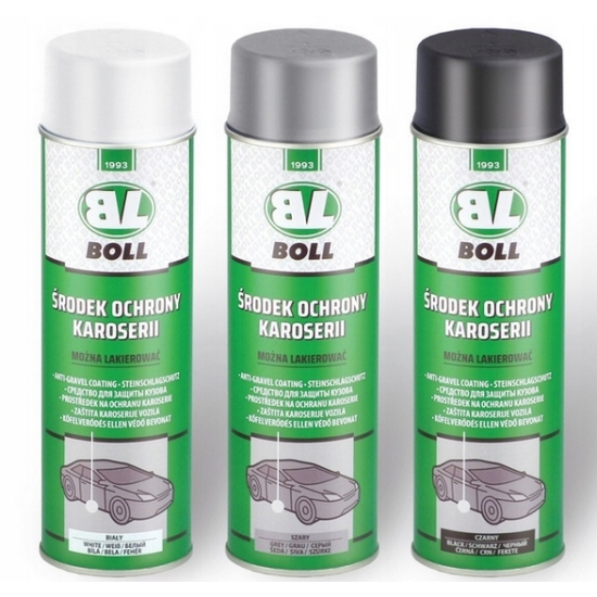 BARANEK CZARNY 0,5 SPRAY środek ochrony karoserii przed kamieniami BOLL 124