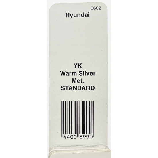 lakier BAZA HYUNDAI WARM SILVER YK 1LITR IXELL rozcieńczalnikowa 55