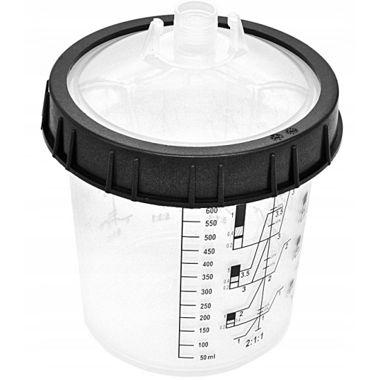 PPS KUBEK WKŁAD 650ml+wieczko SITKO 190mikron 157