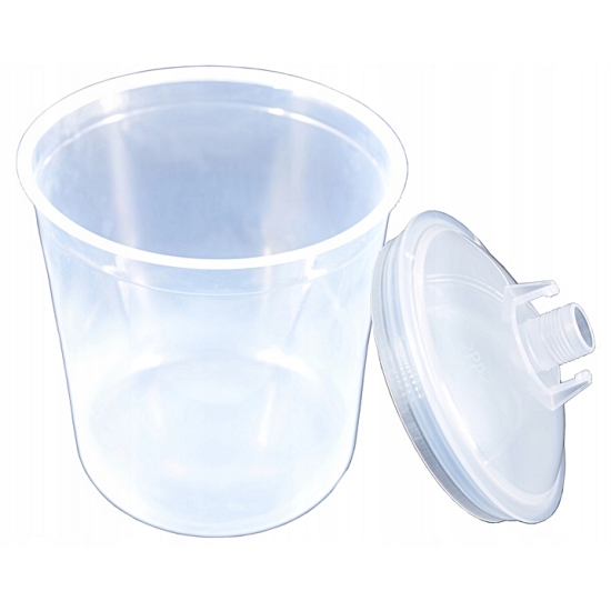 PPS KUBEK WKŁAD 650ml+wieczko SITKO 190mikron 157