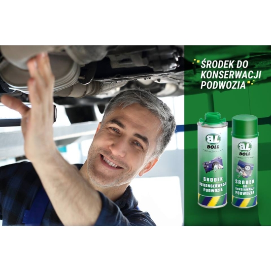 KONSERWACJA do podwozia w sprayu 500 ml bardzo łatwa aplikacja BOLL 379