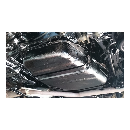 Q-refinish 50-210 konserwacja BARANEK czarny z żywicą gumową i syntety 1099