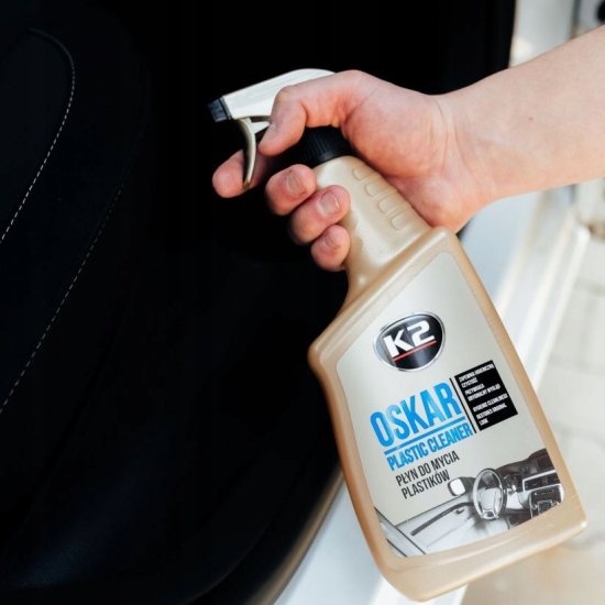 K2 OSCAR 750ml płyn DO CZYSZCZENIA PLASTIKÓW GUMY SKAJU LINOLEUM 191