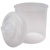 50 kompletów PPS KUBEK WKŁAD 650ml + wieczko 125 mikron + korek 850