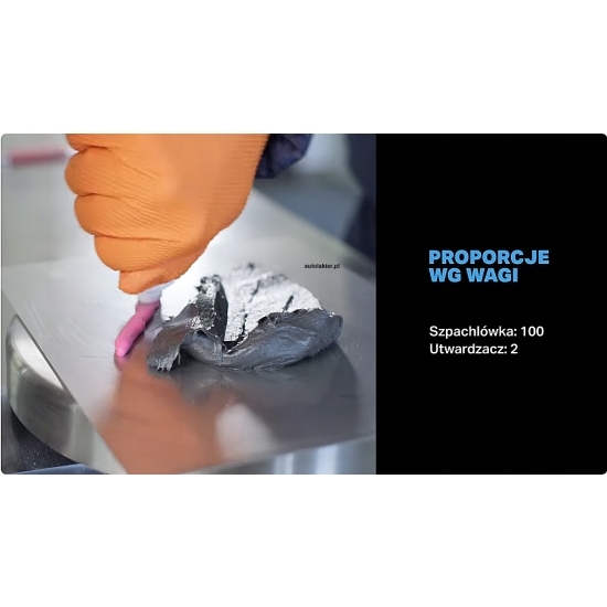 250ml 450gramów Troton MASTER BLACK CARBON Z WŁÓKNEM WĘGLOWYM 851