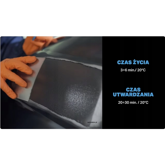 250ml 450gramów Troton MASTER BLACK CARBON Z WŁÓKNEM WĘGLOWYM 851