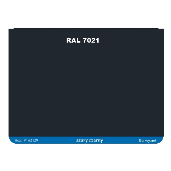 RAL 7021 SZARO-CZARNA lakier BAZOWY GRAVIHEL niemetaliczna baza 1 litr 338