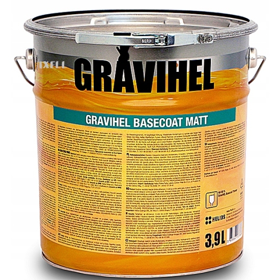 RAL 7000 SZARY lakier BAZOWY GRAVIHEL niemetaliczna baza 1 litr 338