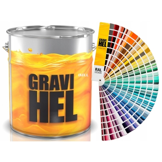 RAL 7000 SZARY lakier BAZOWY GRAVIHEL niemetaliczna baza 1 litr 338