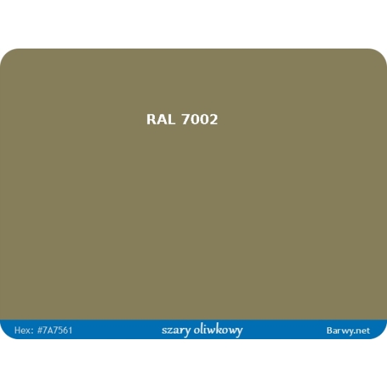 RAL 7002 SZARY OLIWKOWY lakier BAZOWY GRAVIHEL niemetaliczna baza 338