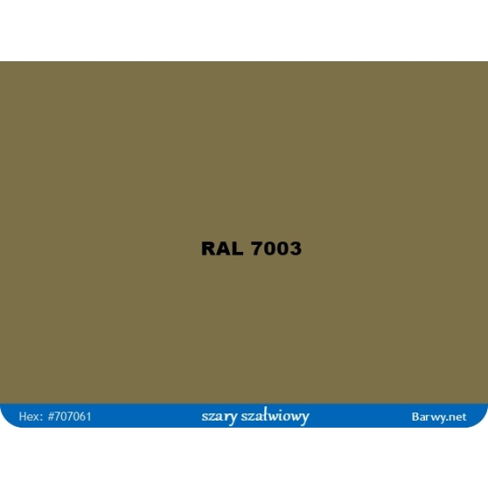 RAL 7003 SZARY SZAŁWIOWY lakier BAZOWY GRAVIHEL niemetaliczna baza 338