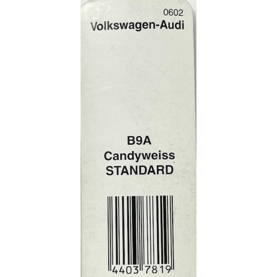 lakier AKRYL Volkswagen Audi CANDYWEISS LB9A IXELL chemoutwardzalny 55