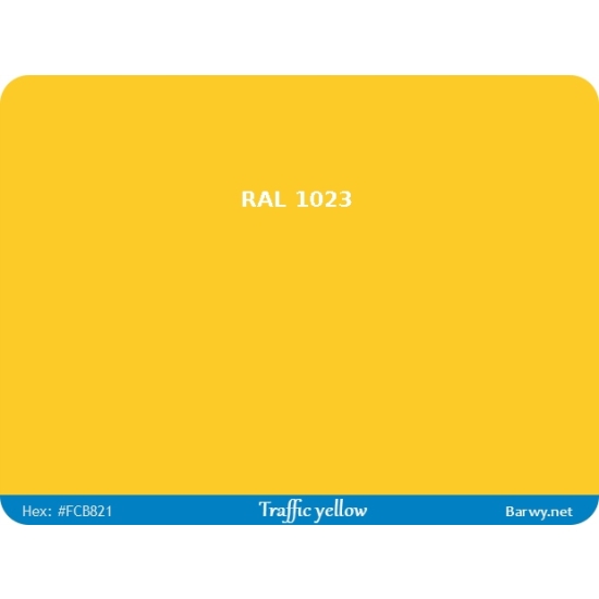 RAL 1023 żółty drogowy lakier BAZOWY GRAVIHEL niemetaliczna baza 338