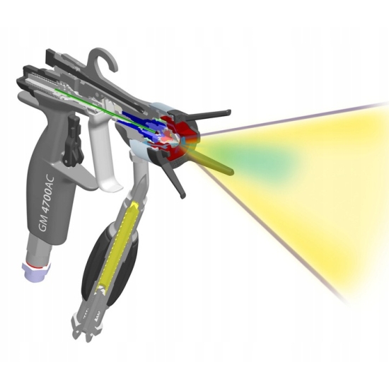 PISTOLET hydrodynamiczny WAGNER AC 4600 + 3 dysze 11/20 11/40 13/20