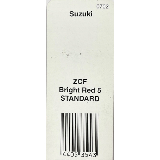 lakier AKRYLOWY SUZUKI ZCF BRIGHT RED 1 L chemoutwardzalny 2K MS IXELL 55