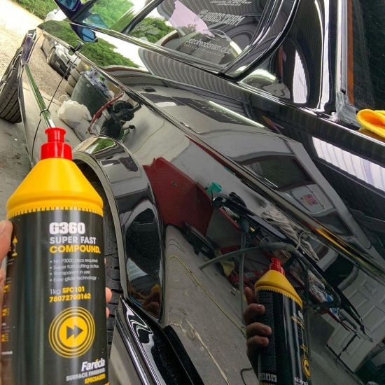 G360 FARECLA 1,0 litr mocno ścierna - tnąca PASTA polerska SUPER FAST 1412