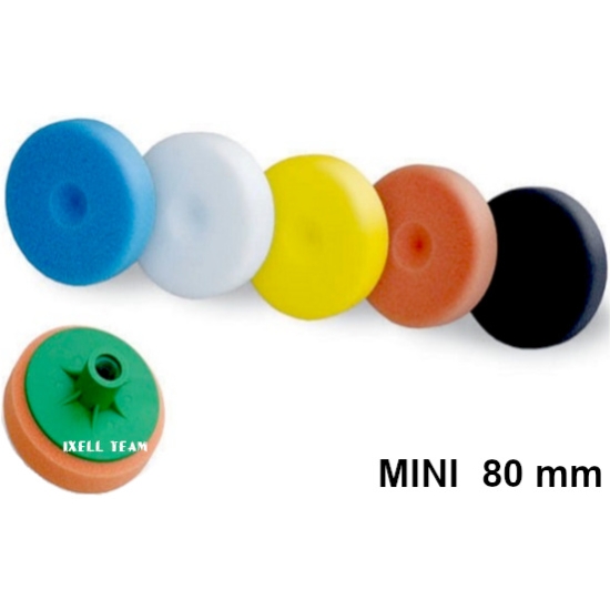 GĄBKA POLERSKA żółta 80mm średnia - uniwersalne zastosowanie 754