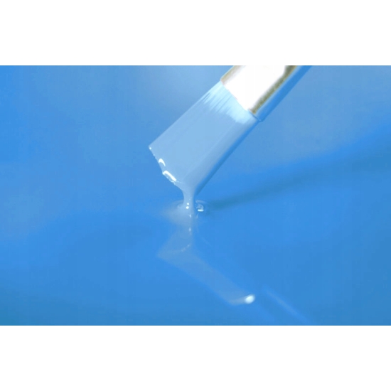 RAL 5012 LIGHT BLUE lakier EPOXYDOWY PÓŁPOŁYSK na beton stal maszyny 602