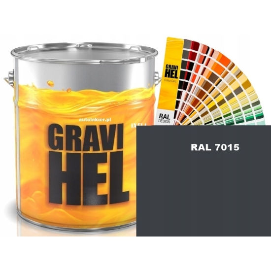 RAL 7015 SCHIEFERGRAU lakier BAZOWY GRAVIHEL niemetaliczna baza 338