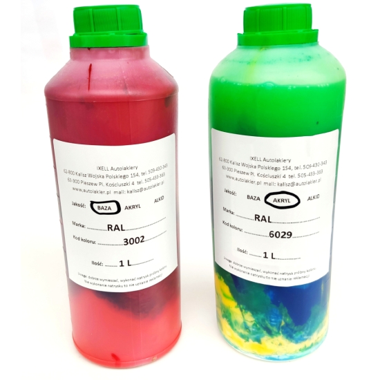 RAL 9011 czarny grafit lakier EPOXYDOWY PÓŁPOŁYSK na beton stal maszyny 602