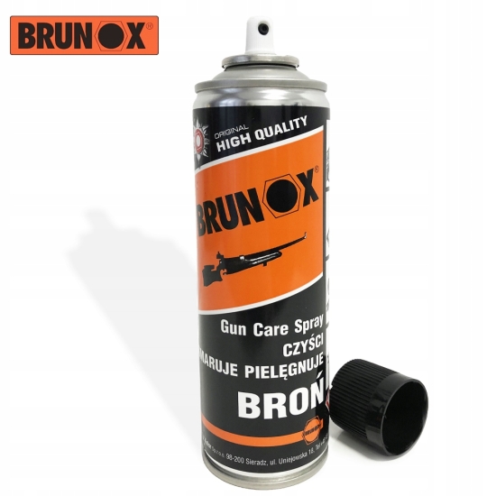 BRUNOX GUN CARE spray do czyszczenia broni 300ml czysci i smaruje 270
