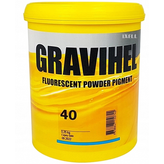 40 RAL 1026 żółty seledyn fluorescencyjny lakier bazowy 100ml Gravihel 1069