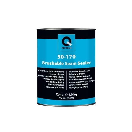 Q-refinish 50-170 Masa USZCZELNIAJĄCA SZARA do nakładania pędzlem 1 kg 1151