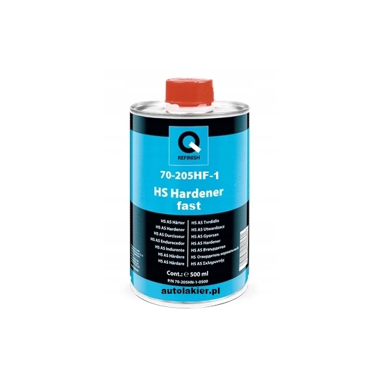 70-205 HS ANTI SCRATCH bezbarwny wysoki połysk utwardzacz FAST Q-REFIN 201