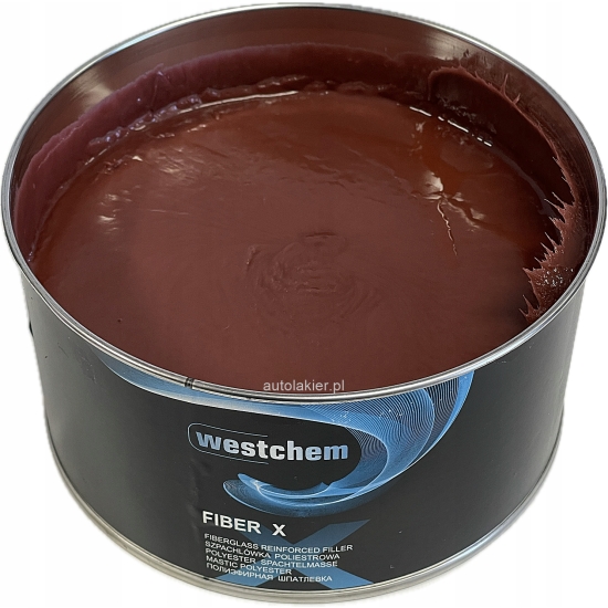 Szpachlówka ze średnim włóknem szklanym FIBER X 1.7 kg Westchem Troton 30