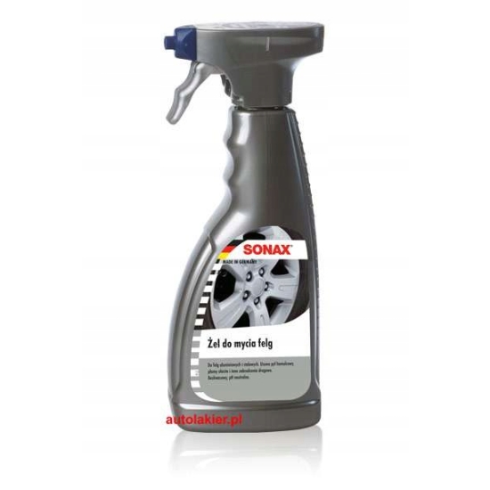 SONAX ŻEL DO MYCIA FELG 500 ml STALOWYCH I ALUMINIOWYCH 957