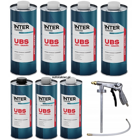 Troton 4 sztuki CZARNEJ konserwacji BARANEK 1 kg + PISTOLET UBS GRATIS 752