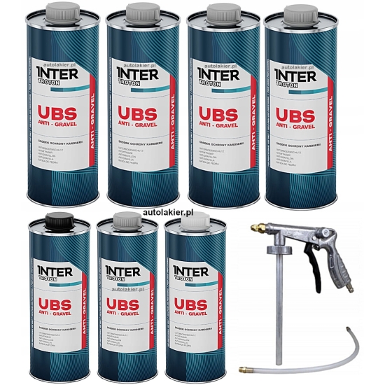 Troton 4 sztuki CZARNEJ konserwacji BARANEK 1 kg + PISTOLET UBS GRATIS 752