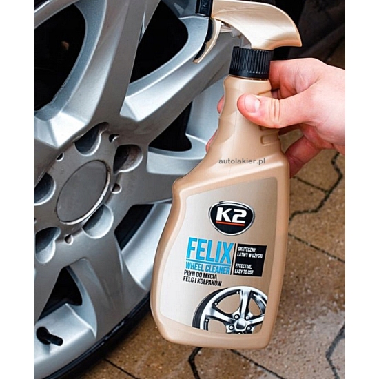 K2 FELIX 750 ml Skuteczny płyn do czyszczenia wszystkich felg kołpaków 530
