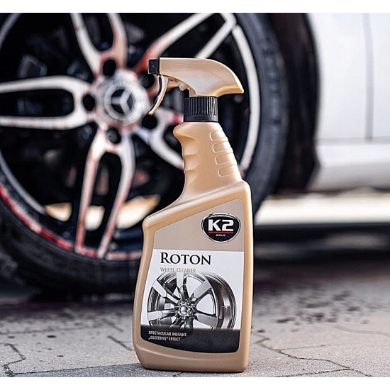K2 ROTON ŚRODEK DO MYCIA FELG CZERWONA krwara FELGA 700ml 1260