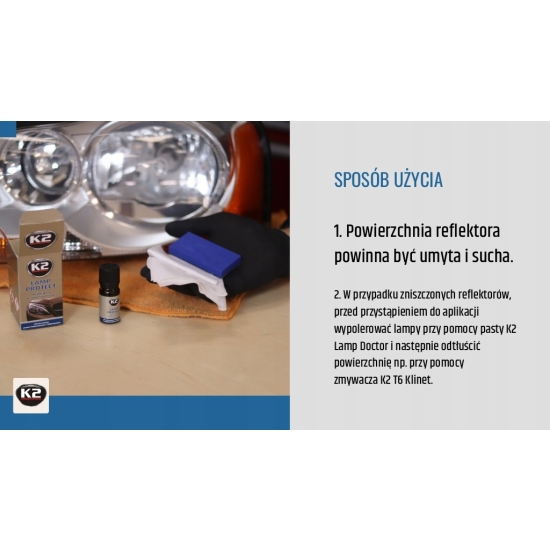 LAMP PROTECT preparat zabezpieczający reflektory przed matowieniem 1478
