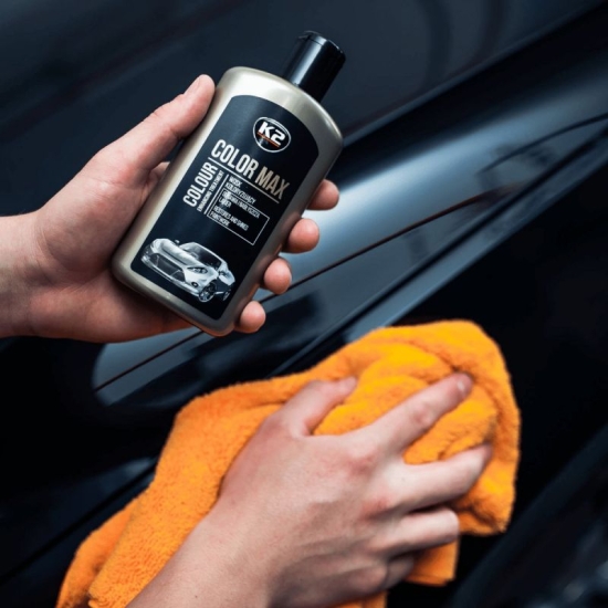 K2 COLOR MAX 250 ml CZARNY wosk KOLORYZUJĄCY nabłyszczający 127